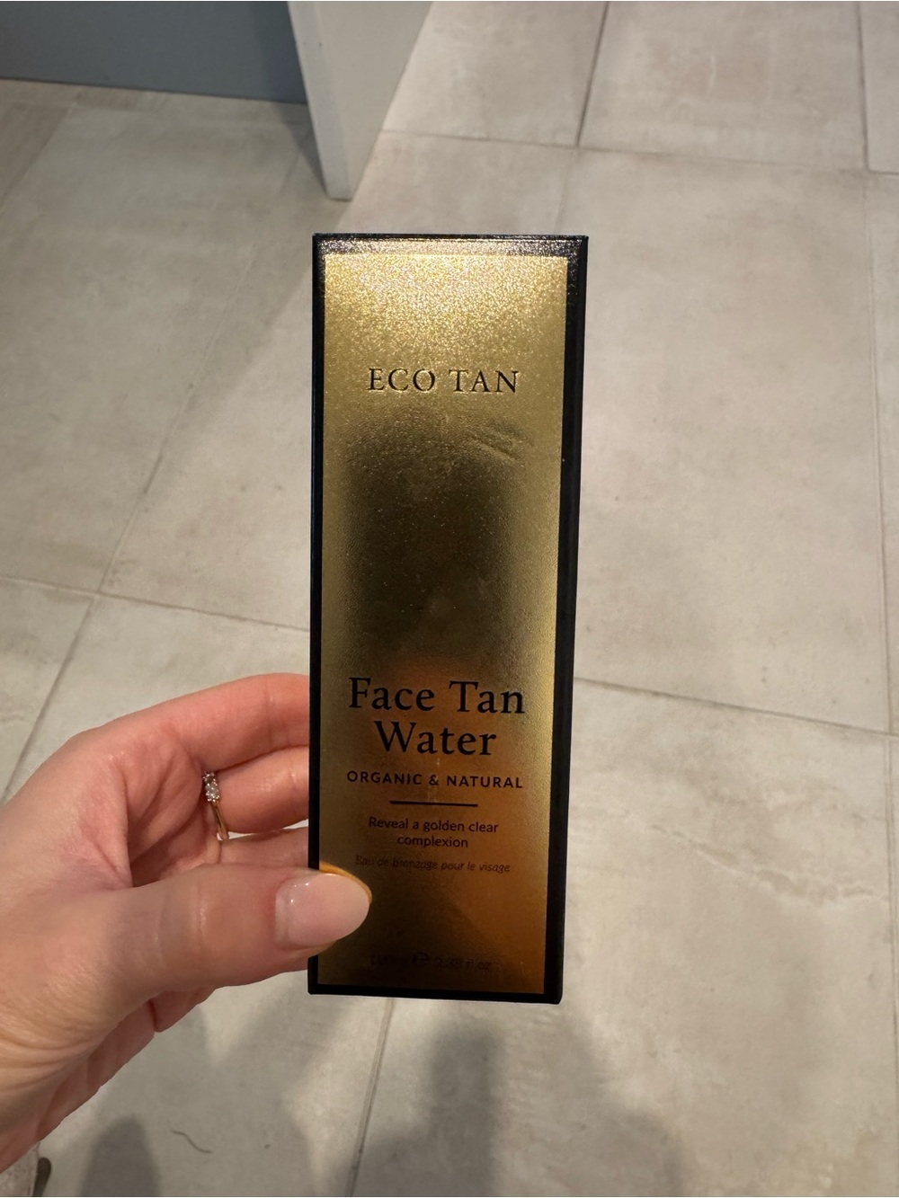 Face Tan Water